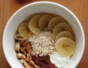 Bol d'énergie pour petit-déjeuner