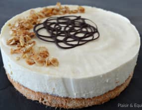 Bavarois au nougat de Montélimar