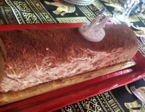 Bûche de Tiramisu Glacé