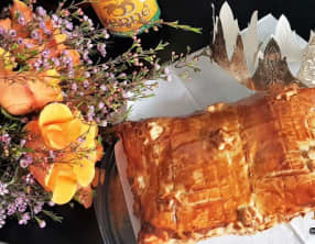 Galette des Rois au chocolat et pralin