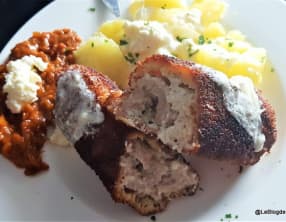 Le schnitzel serbe au Kajmak