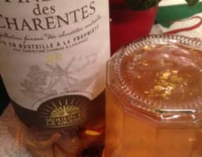 Gelée de pommes au Pineau des Charentes