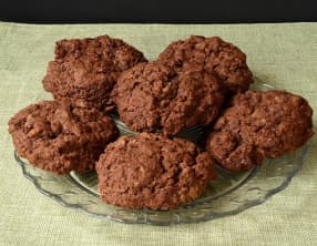 Cookies au chocolat sans oeuf