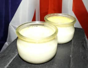 Petites crèmes au thé earl grey