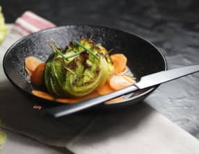 Feuilles de chou farcies au poulet