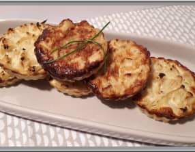 Tartelettes chou-fleur et roquefort