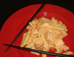One pot pasta aux saveurs asiatiques