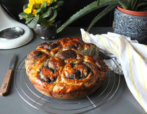 Brioche polonaise aux graines de pavot