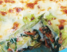 Lasagnes au chou