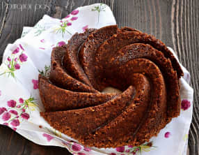 Cake chocolat, liqueur de whiskey, brésilienne