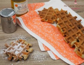 Gaufres à l’huile d’olive