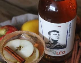 Cocktail chaud à la tarte aux pommes