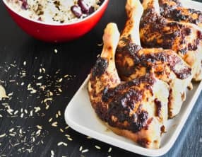 Poulet façon Jerk et son riz aux haricots rouges