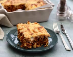 Gratin de pâtes façon bolognaise