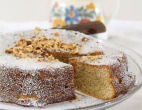 Gâteau très noisette, ricotta, semoule extra moelleux