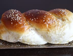 Petits pains briochés au labneh et semoule