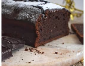 Cake moelleux au chocolat noir