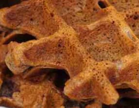 Gaufres de Bruxelles au cacao
