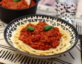 Bolognaise au tofu rosso