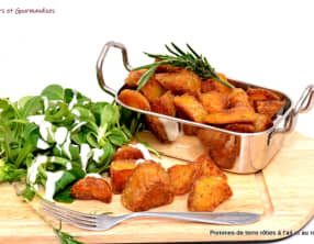 Pommes de terre rôties à l'ail et au romarin
