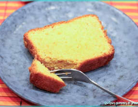 Cake financier à l'orange de Philippe Conticini