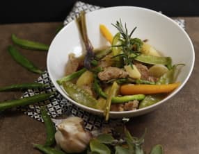 Navarin de veau et légumes de printemps