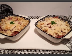 Gratin de pâtes à la cancoillotte