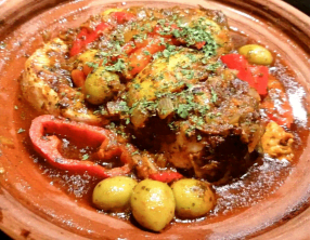 Espadon au four avec charmoula Marocaine