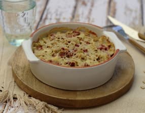 Gratin de crozets à la cancoillotte