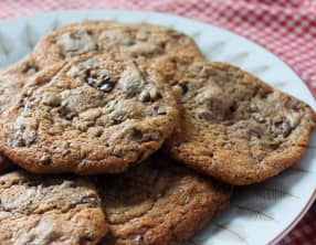 Cookies moelleux au chocolat praliné
