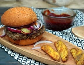 Hamburger classique à la tomme de Big Fernand