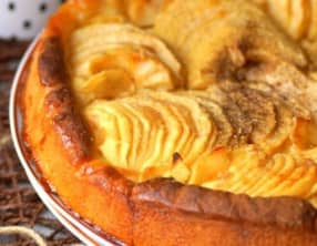 Tarte briochée aux pommes
