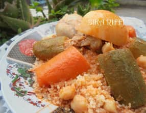Couscous tunisien piquant