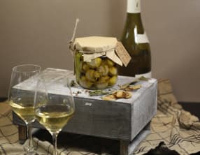 Pickles de champignons de Paris