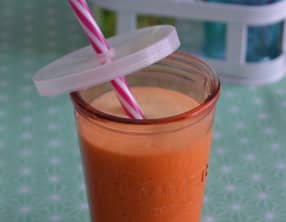 Smoothie mangue et amande