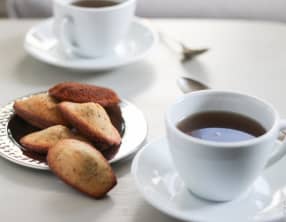 Les madeleines à la bergamote