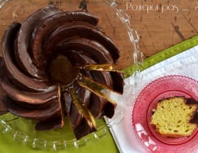 Cake noix de coco, chocolat