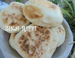 Batbout marocain à la poêle