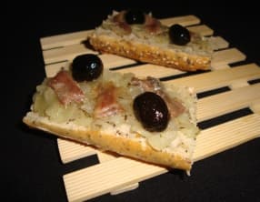 Baguette pissaladière