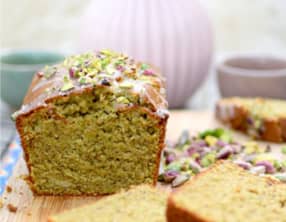 Cake à la pistache et à la fleur d'oranger