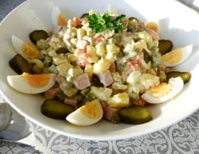 Salade russe ou Salade Olivier