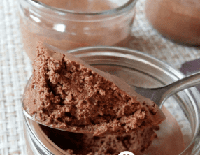 Mousse au chocolat sans œuf ni gluten, lait, lactose