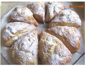 Scones ricotta citron
