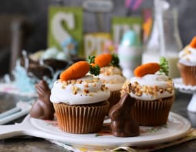 Le carrot cake cupcakes