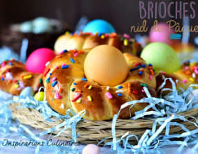Brioches nids de Pâques