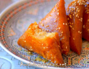 Samsa gâteau algérien aux amandes