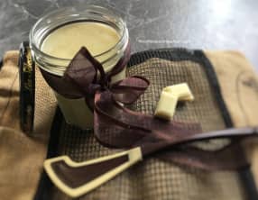 Pâte à tartiner maison au chocolat blanc