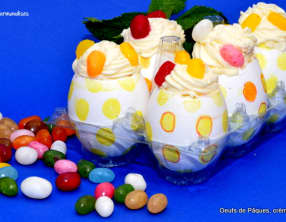 Œufs de Pâques à la crème citronnée