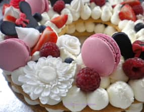 Number cake chantilly mascarpone au Limoncello