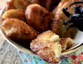 Beignets de bananes à la vanille